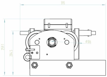 Palan electrique a cable 500/999kg