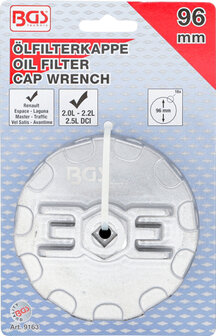 Cle a filtres cloches 18 pans &Oslash; 96 mm pour Renault DCI
