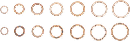Assortiment en O-Ring en cuivre de 95 pieces 6-20 mm