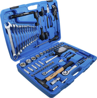 Caisse a outils pour cles a douilles 117 pieces