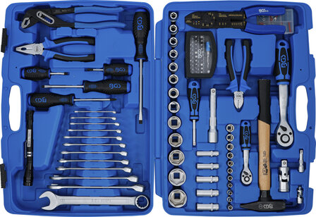 Caisse a outils pour cles a douilles 117 pieces