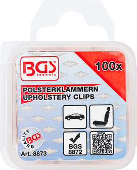 Clips d&#039;ameublement, 100 pcs