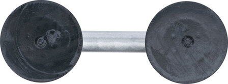 Caoutchouc Double aspiration, diametre 115 mm, en aluminium