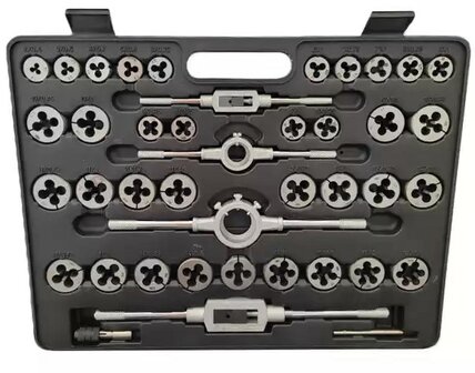 Coffret de tarauds et filieres 110 pcs