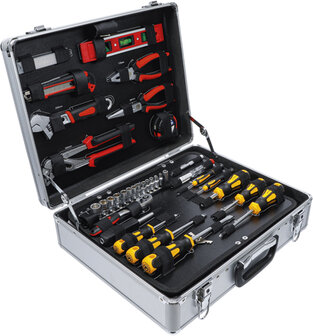 Jeu d&rsquo;outils dans malette aluminium 129 pieces