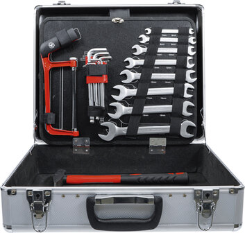 Jeu d&rsquo;outils dans malette aluminium 129 pieces