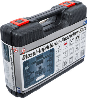 Jeu d&rsquo;extracteurs d&rsquo;injecteurs diesel 8 pieces