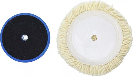 Jeu de capots de polissage &Oslash; 180 mm 2 pieces