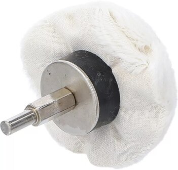 Tete de polissage forme de champignon empreinte six pans male (1/4)