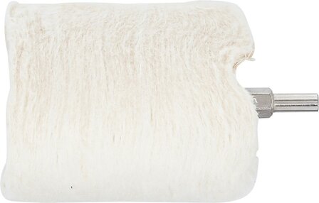 Tete de polissage forme cylindrique empreinte six pans male (1/4)