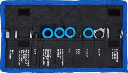 Kit de demontage de radio 18 pieces