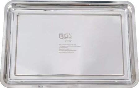 Bac de collecte acier inoxydable 600 x 400 mm 9 l