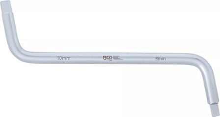 Cle vidange speciale pour Peugeot 8 - 10 mm