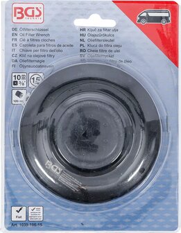 Cle a filtres cloches 15 pans diametre 106 mm pour Fiat Ducato