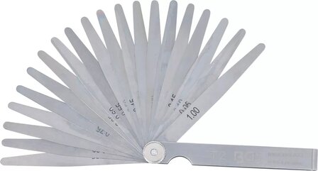 Jauges d&rsquo;epaisseur de precision 20 lames