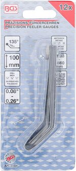 Jauges d&rsquo;epaisseur de precision courbees 12 lames