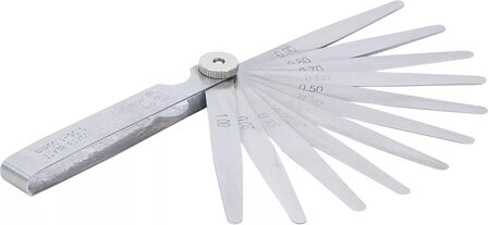 Jauges de precision lame de 13 poches