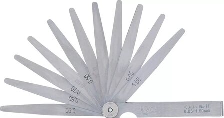Jauges de precision lame de 13 poches