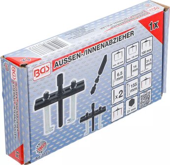 Extracteur interne/externe, 2 griffes 40 - 145 mm 70 - 170 mm
