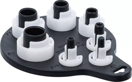 Kit de clips pour demontage tuyau de climatisation 7 pieces