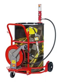 Ensemble pompe huile pneumatique mobile 47kg
