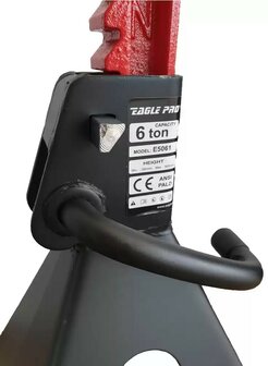 Supports d&#039;essieu 6 tonnes avec goupille de securite 2 pieces