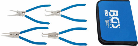 Jeu de pinces circlips 250 mm 4 pieces