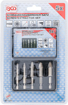 Ensemble d&#039;extraction a vis 5 pieces