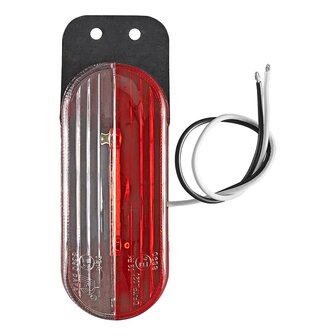 Feu de largeur LED rouge/blanc gauche