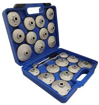 Couvercle de filtre a huile 23 pcs en aluminium