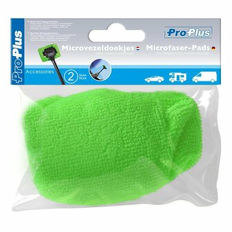 Les chiffons microfibre pour Pare-brise wonder x2 stuks