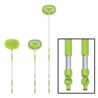Brosse de lavage chenille manche telescopique 1,65 metres