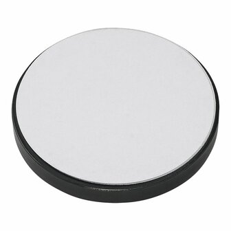 Reflecteur blanc 58 mm autocollant avec plaque de base
