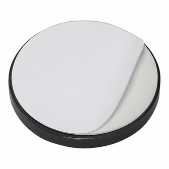 Reflecteur blanc 58 mm autocollant avec plaque de base