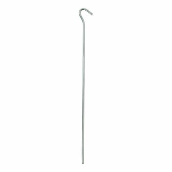 Piquet de tente 30cm metal avec oeil ouvert