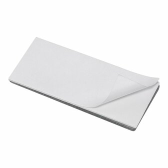 Reflecteur blanc 82x36mm autocollant