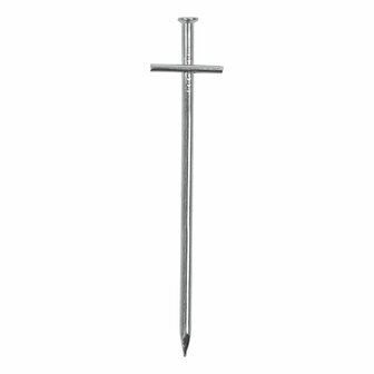 Piquet metallique 17 cm avec tige transversale soudee x10 pieces