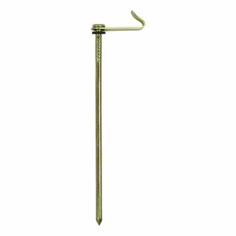 Goupille de roche 21cm en metal avec crochet