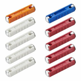 Fusibles Torpedo assortis 10 pieces sous blister