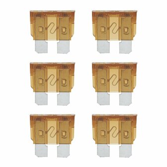 Fusibles standard 7, 5A marron 6 pcs en blister