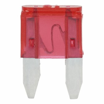 Fusibles a lame mini 10A rouge 6 pcs en blister