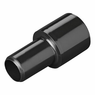 Piece de transition pour tuyau d&#039;evacuation dia 28 mm a dia 19 mm PE noir
