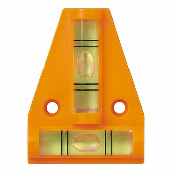 Niveau a bulle pyramide avec aimant sur carte