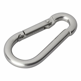 Mousqueton en acier inoxydable 5x50mm x10 pieces
