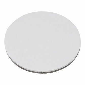 Reflecteur blanc 60mm autocollant 2 pieces sous blister