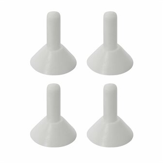 Capuchon de pluie pour mat de tente 4 pieces sous blister