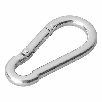 Mousqueton metal 5x50mm 2 pieces sous blister