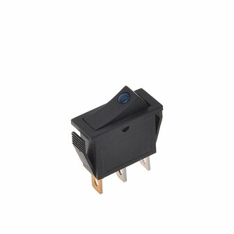 Interrupteur a bascule LED bleu 24V 24V-max. 10A sous blister