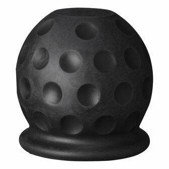 Capuchon de crochet d&#039;attelage Balle de golf noir sous blister
