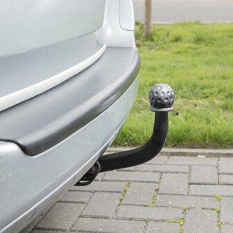 Capuchon de crochet d&#039;attelage Balle de golf noir sous blister
